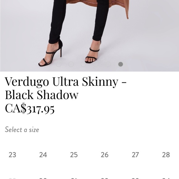 PAIGE high waisted black jeans - Picture 7 of 7